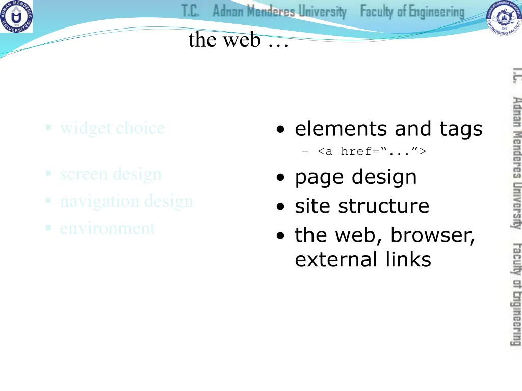the web