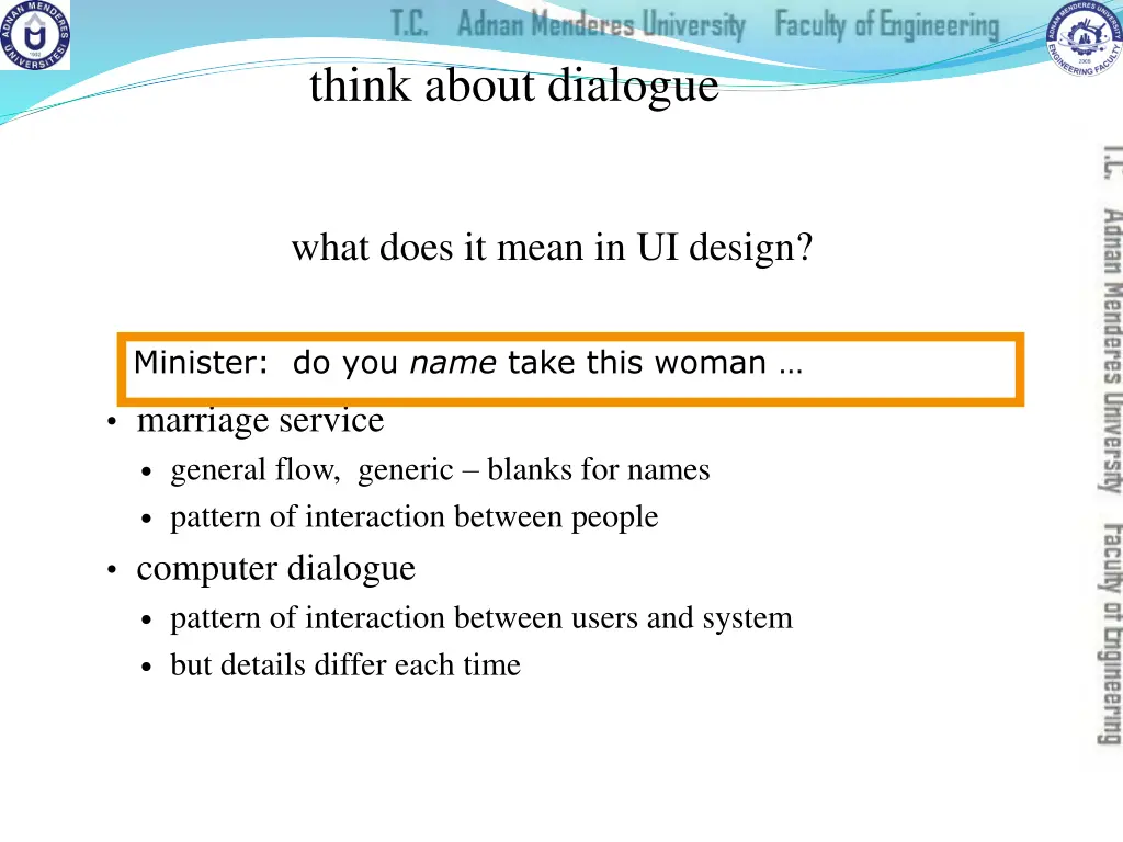 think about dialogue 1
