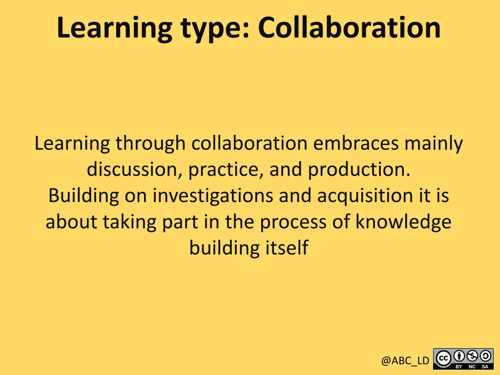 learning type collaboration
