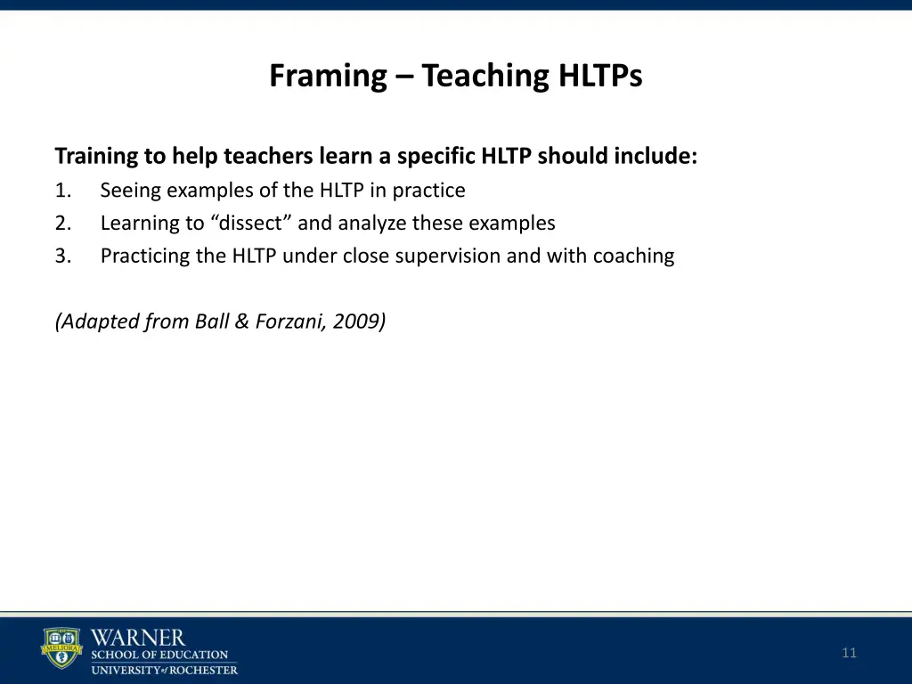 framing teaching hltps