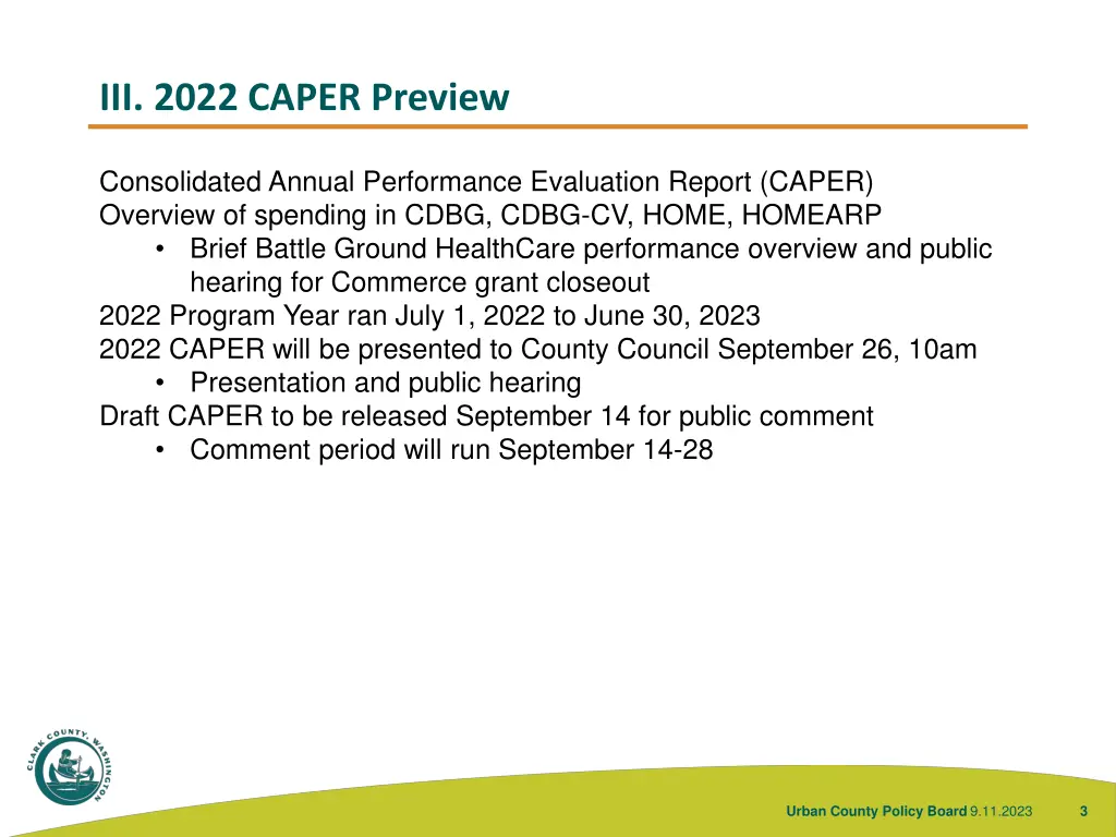 iii 2022 caper preview