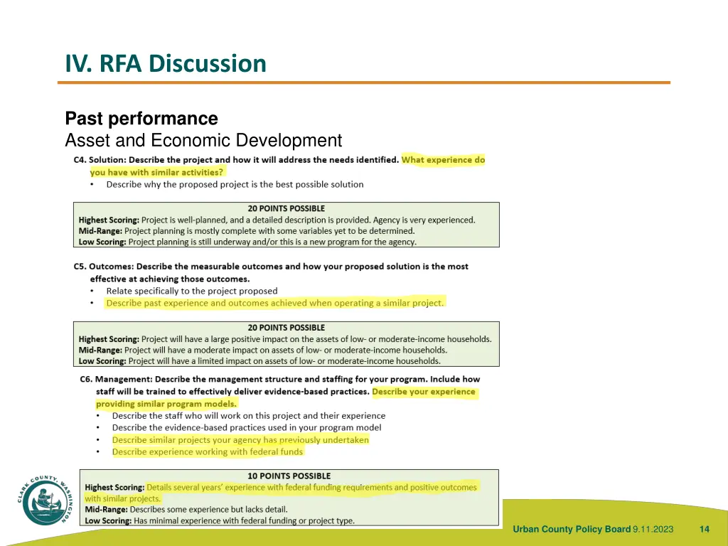 iv rfa discussion 10