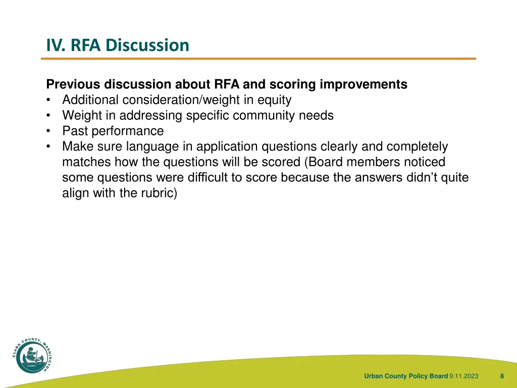 iv rfa discussion 4