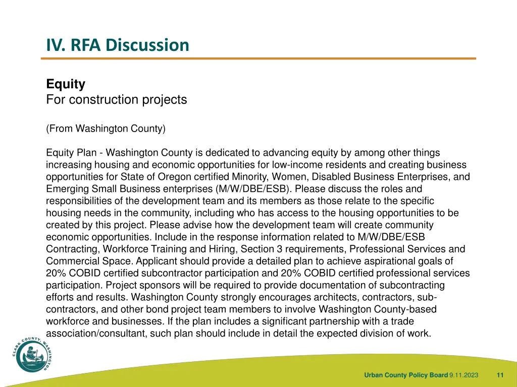 iv rfa discussion 7