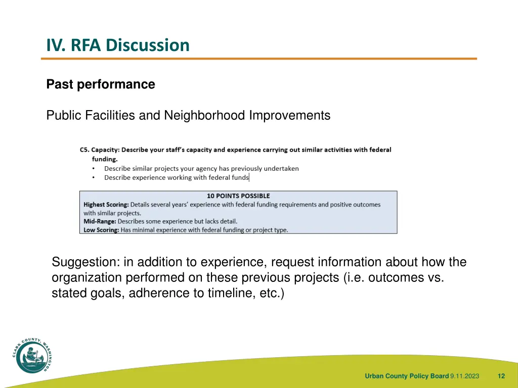 iv rfa discussion 8