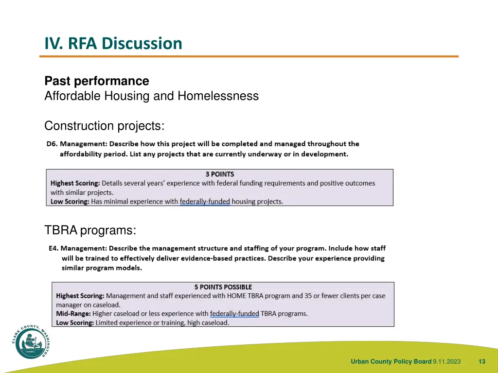 iv rfa discussion 9