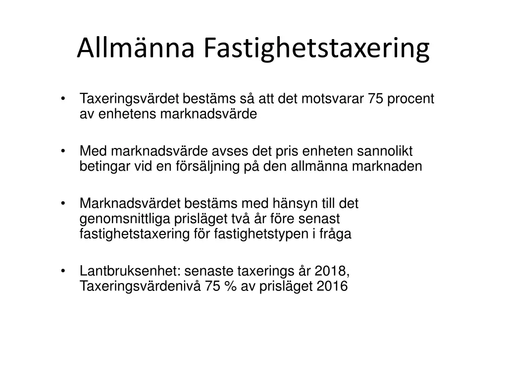 allm nna fastighetstaxering