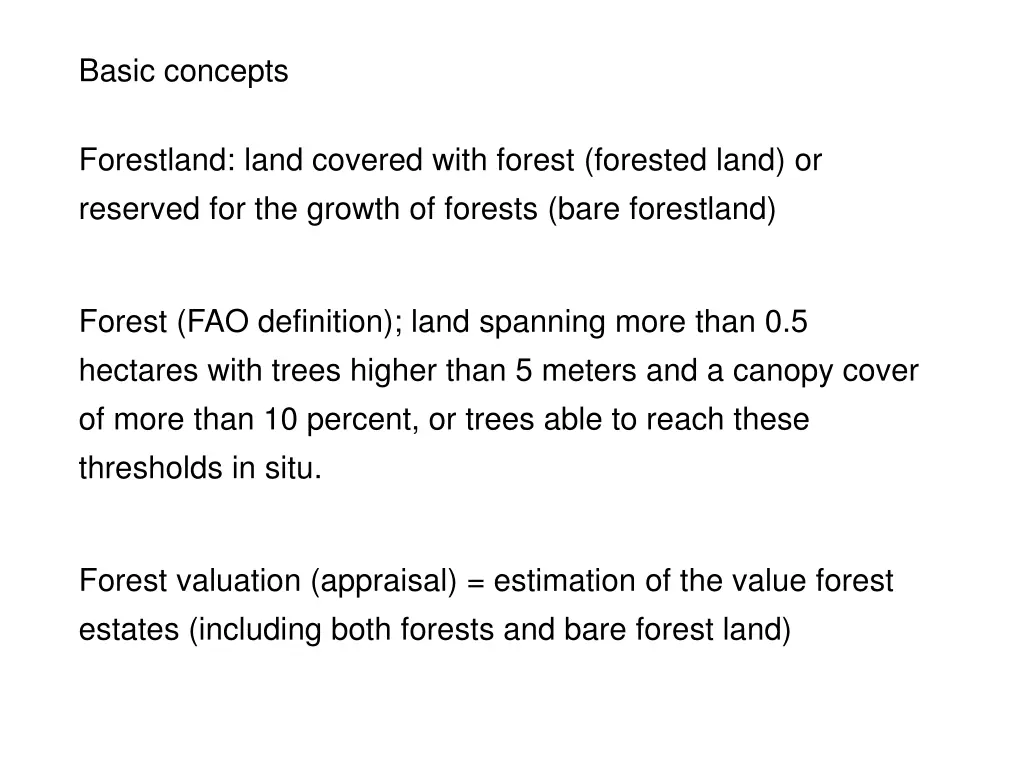 basic concepts