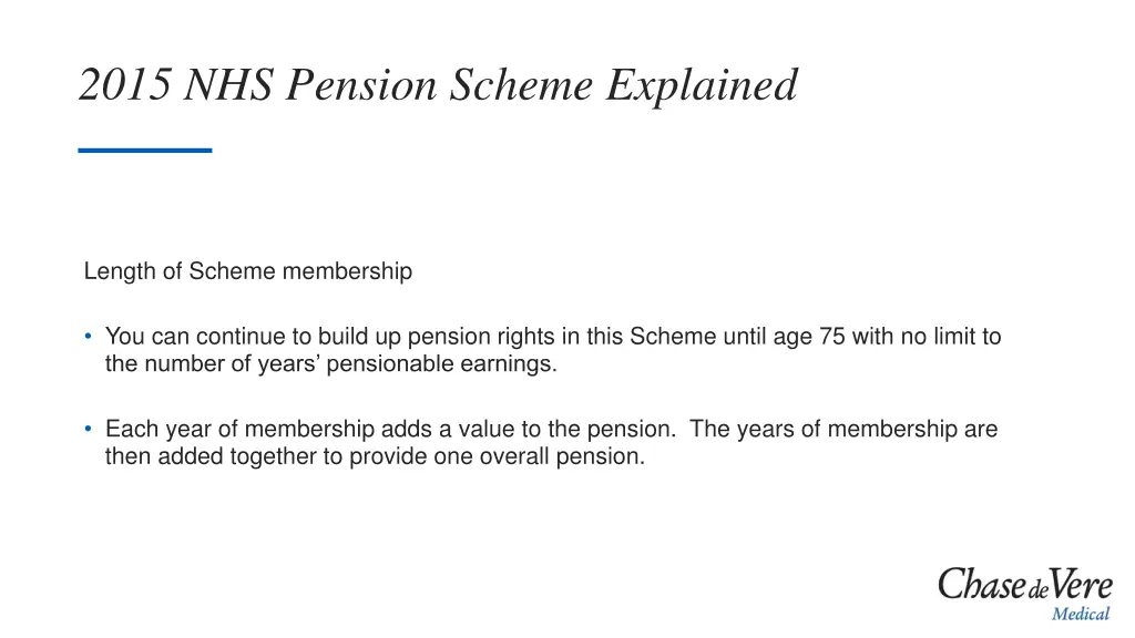 2015 nhs pension scheme explained 2