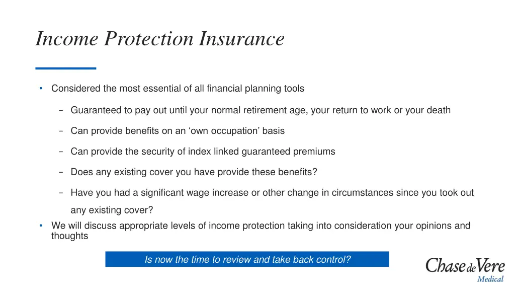 income protection insurance