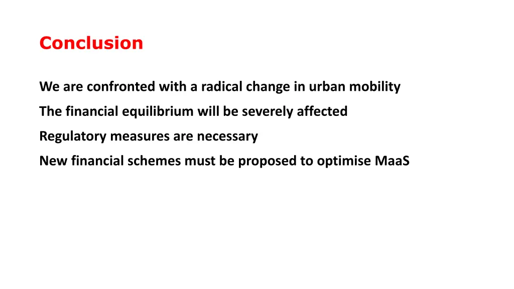 conclusion