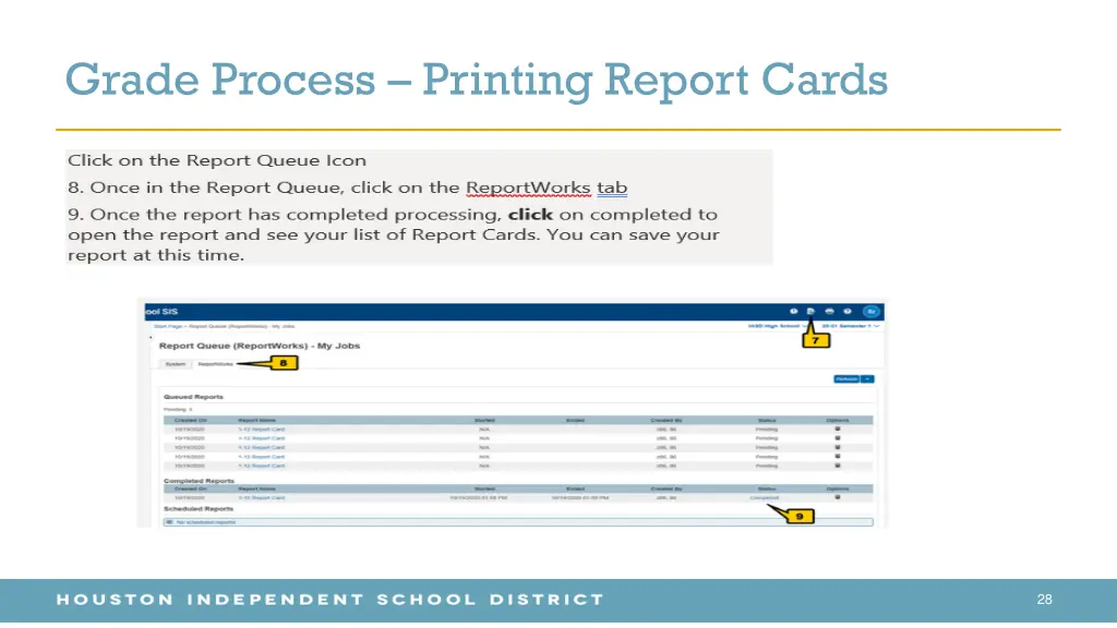 grade process printing report cards 4