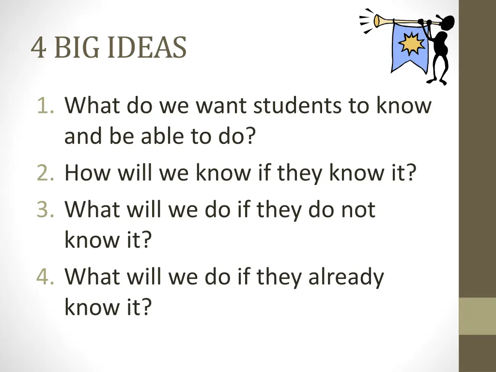 4 big ideas