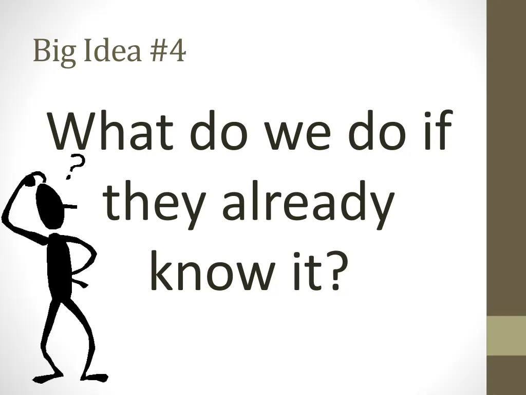 big idea 4