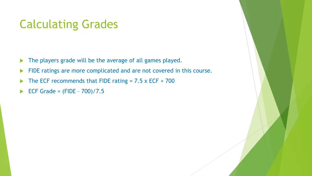 calculating grades