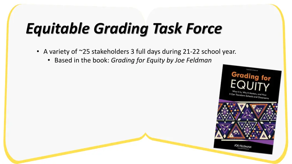 equitable grading task force