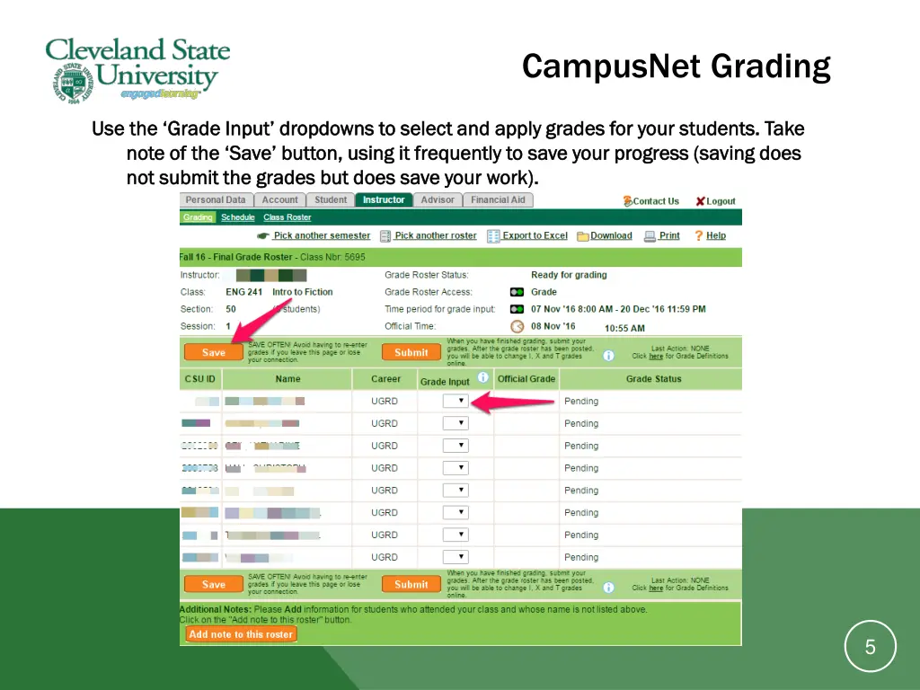 campusnet grading 3