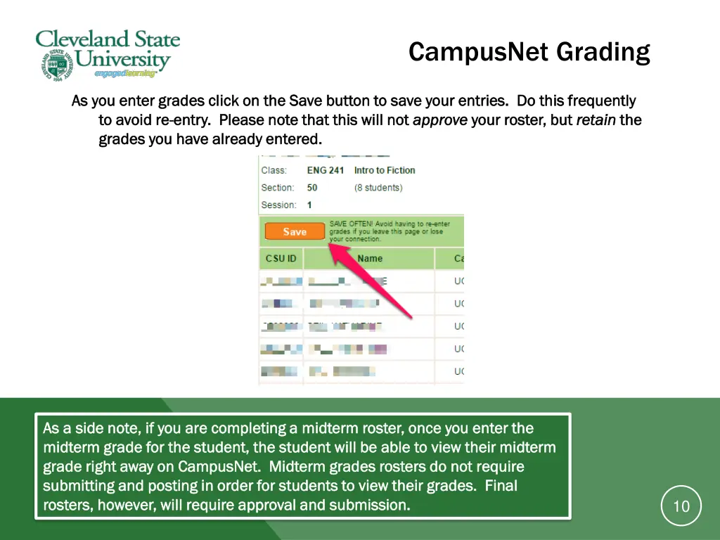campusnet grading 8