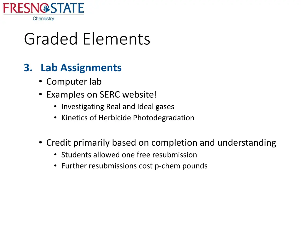 graded elements 4