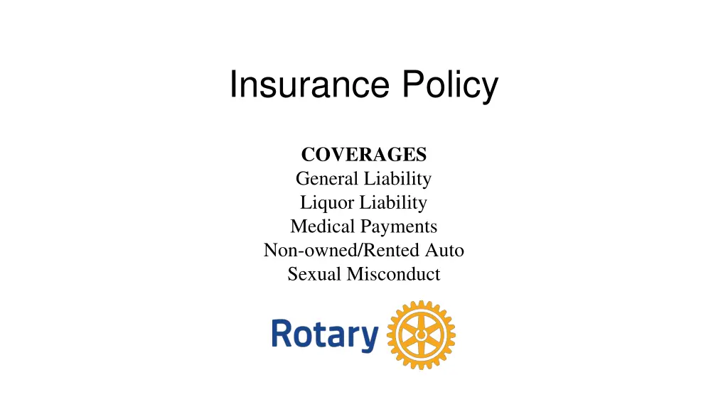 insurance policy 2