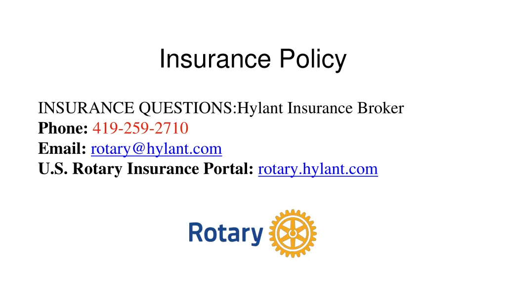 insurance policy 7
