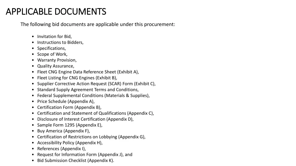applicable documents applicable documents