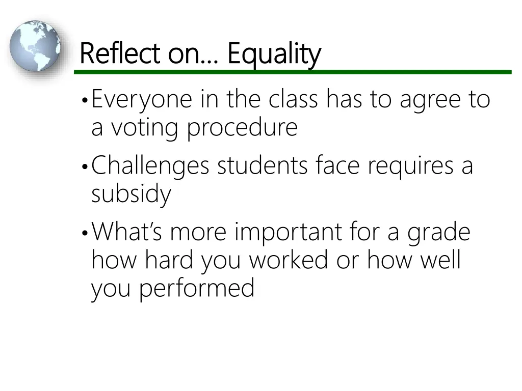 reflect on equality reflect on equality everyone
