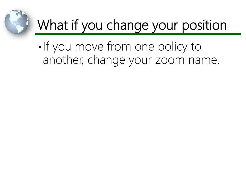 what if you change your position what