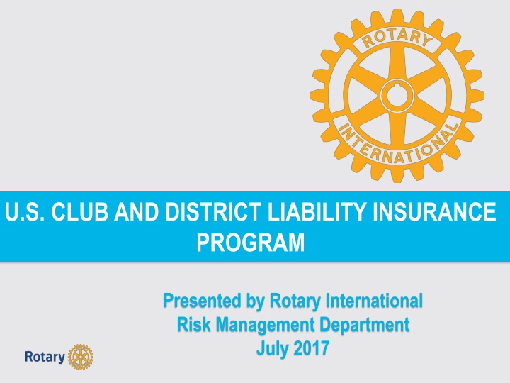 u s club and district liability insurance program
