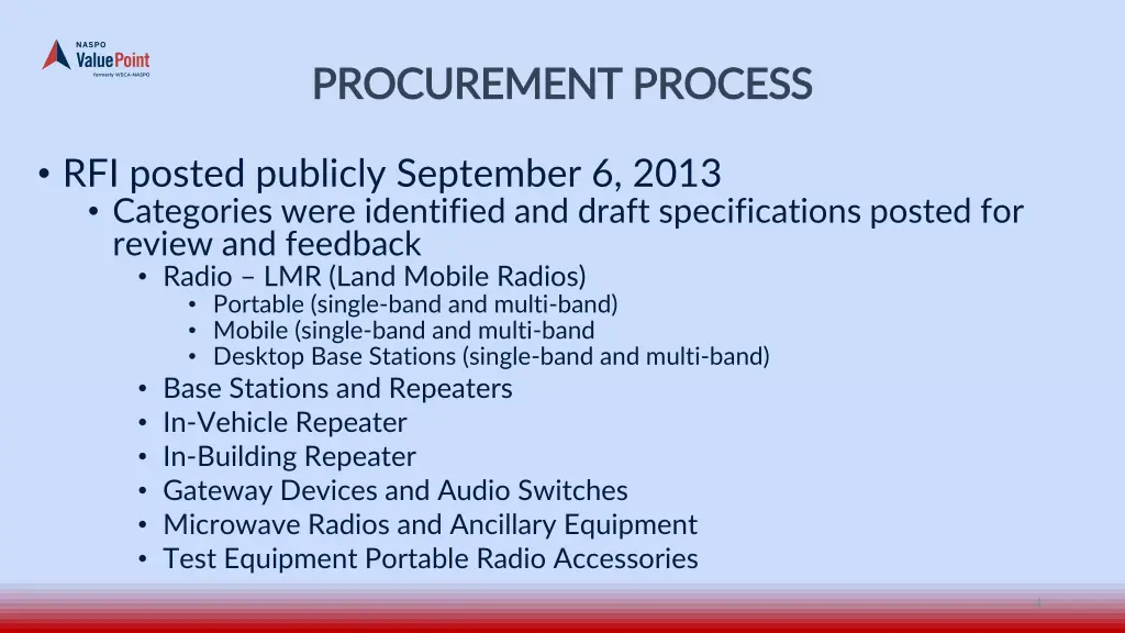 procurement process procurement process