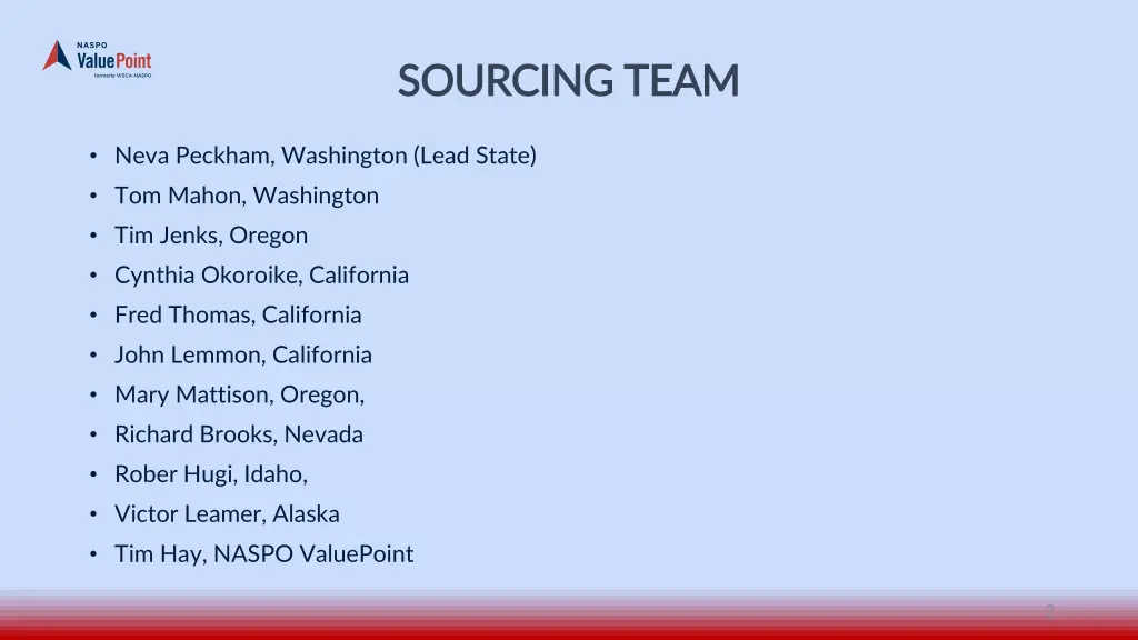 sourcing team sourcing team