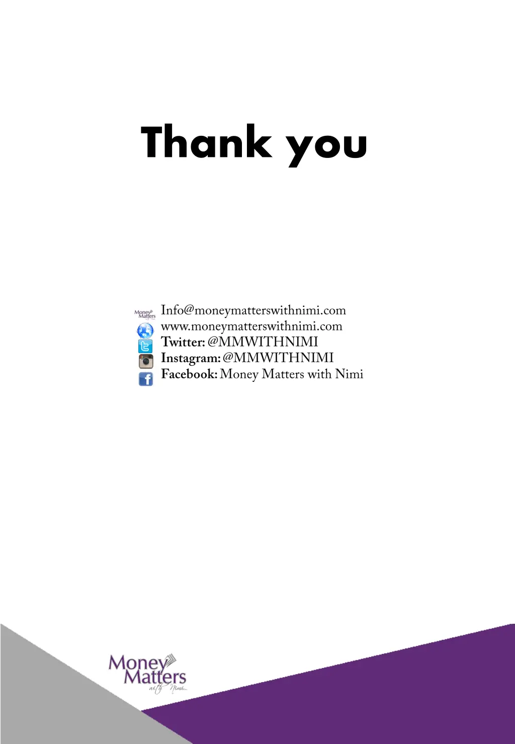 thank you