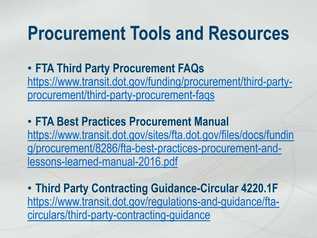 procurement tools and resources 2