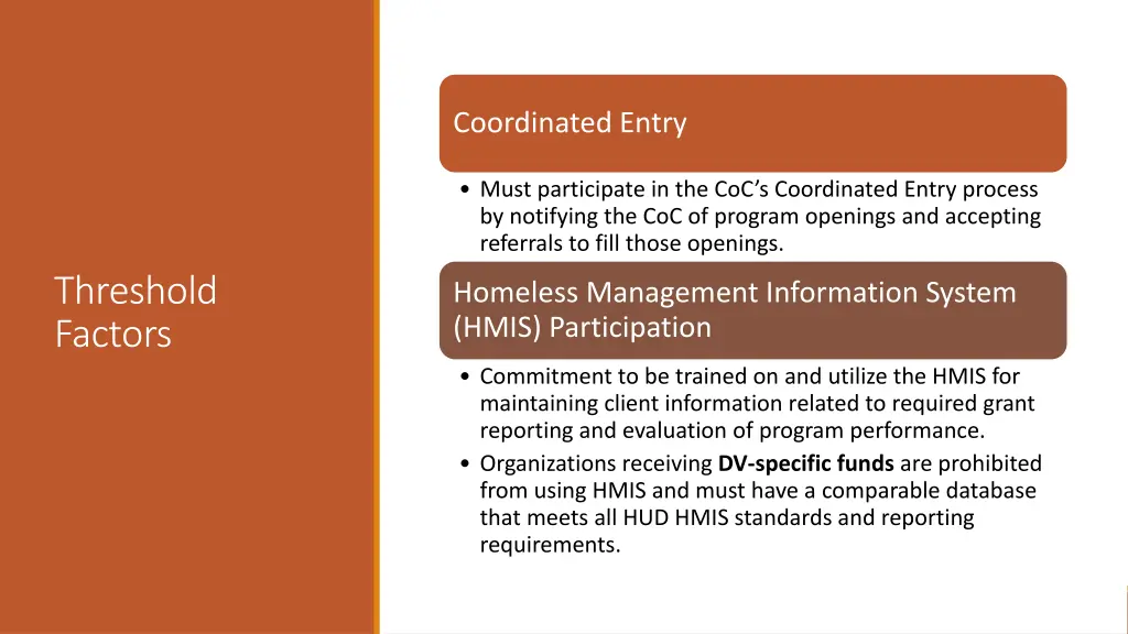 coordinated entry