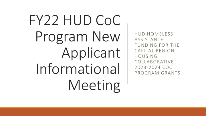 fy22 hud coc program new applicant informational