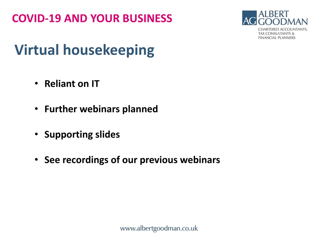 covid 19 and your business 1