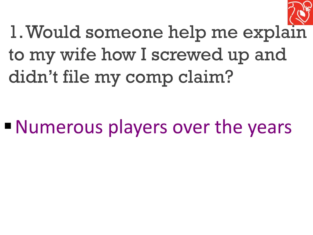 1 would someone help me explain to my wife