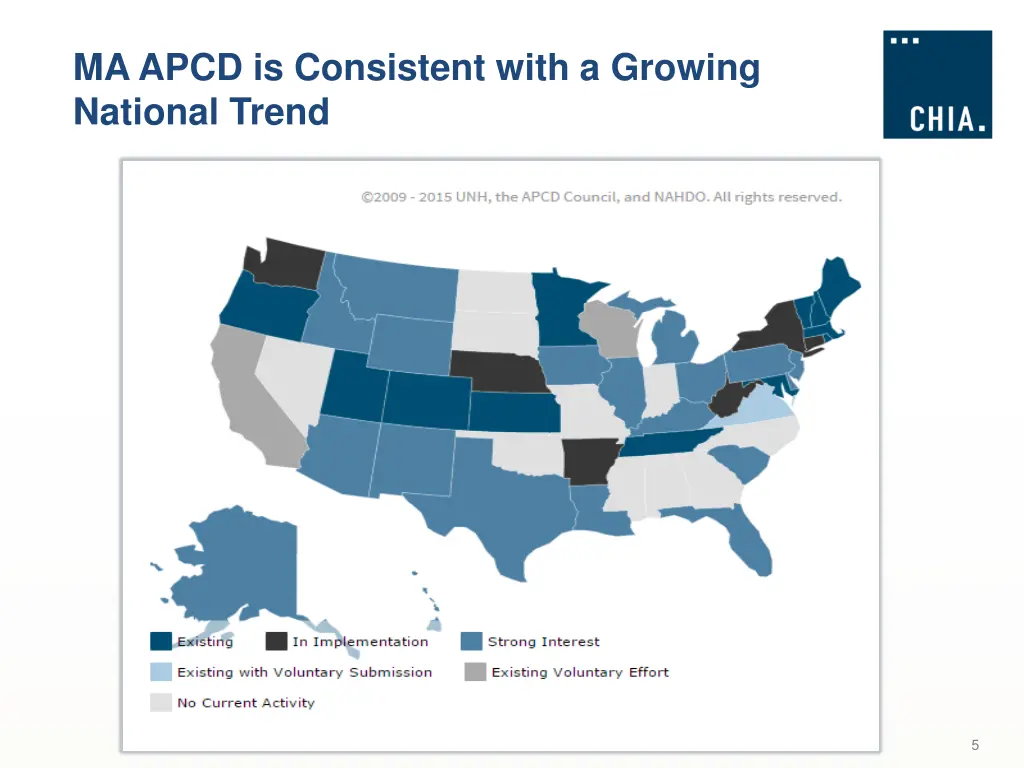 ma apcd is consistent with a growing national