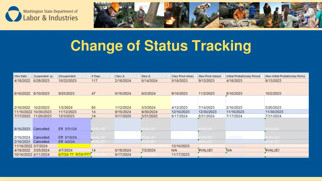 change of status tracking 1