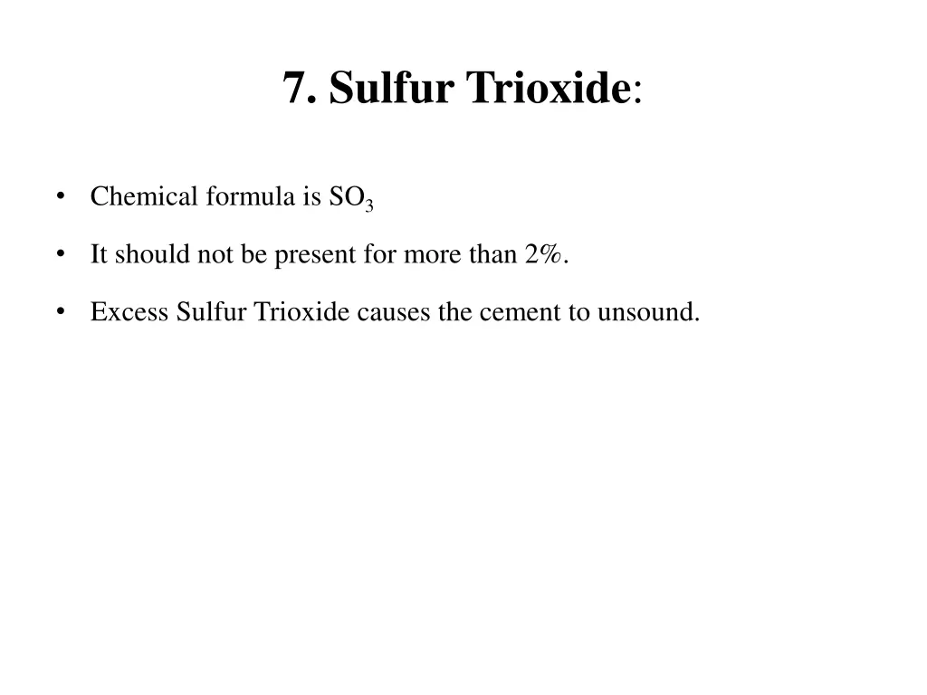 7 sulfur trioxide