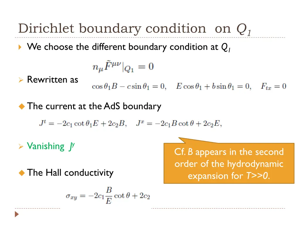 dirichlet boundary condition on q 1 we choose