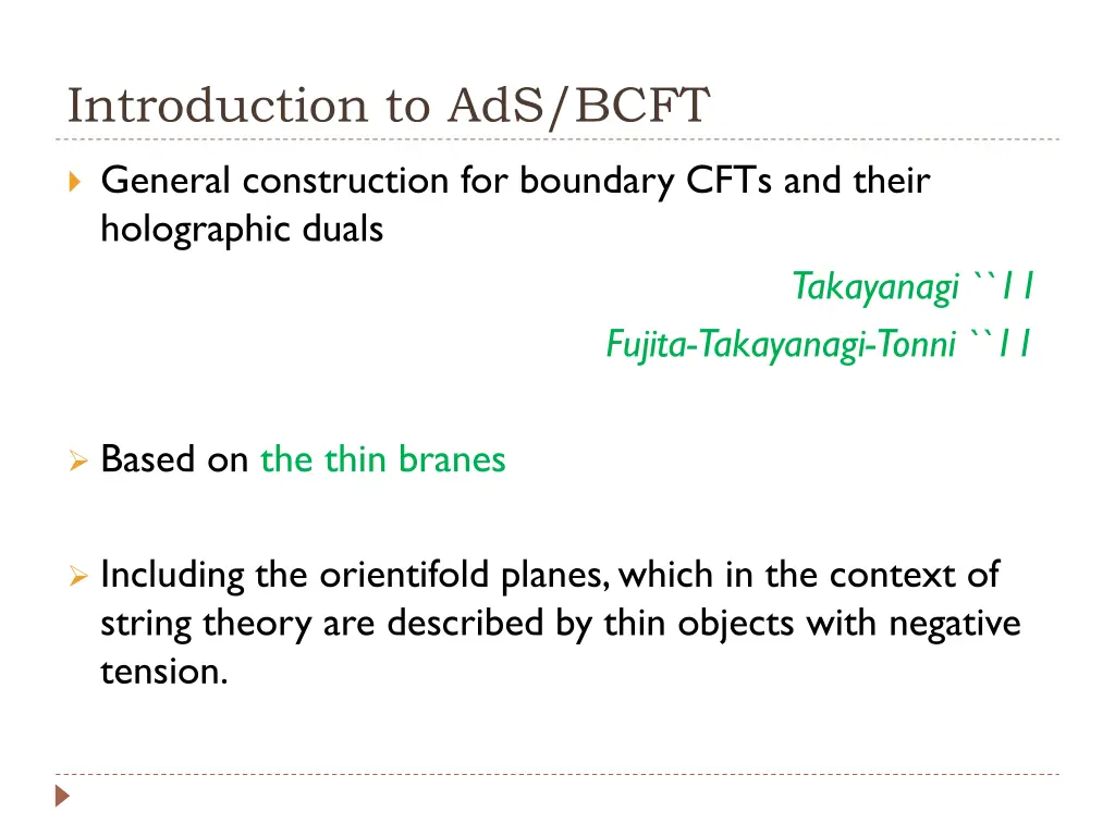 introduction to ads bcft