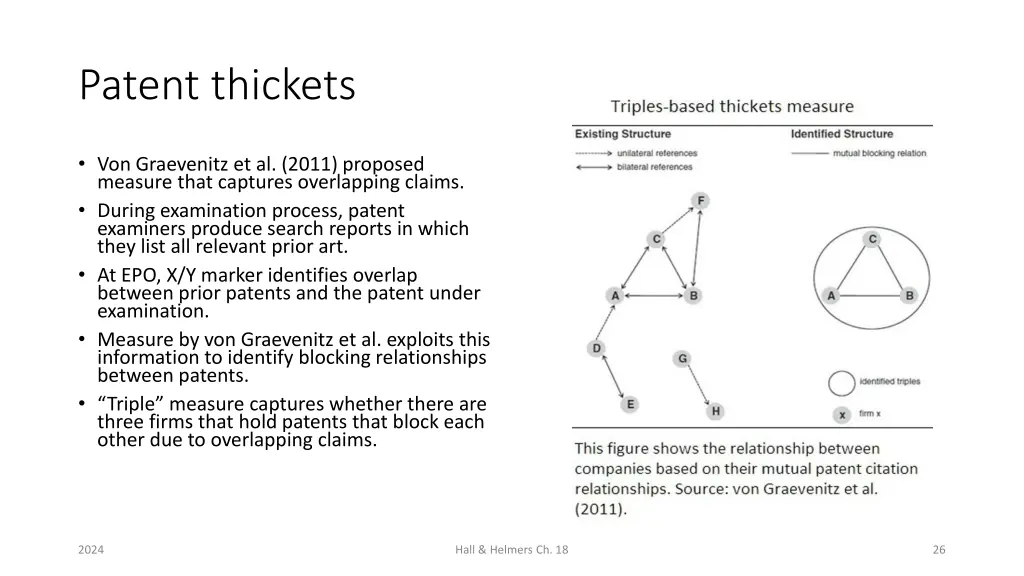patent thickets