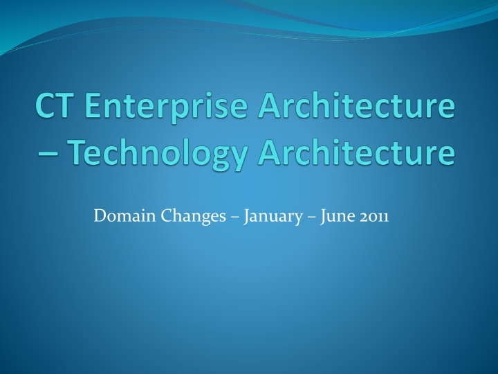 domain changes january june 2011