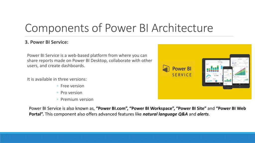 components of power bi architecture 2