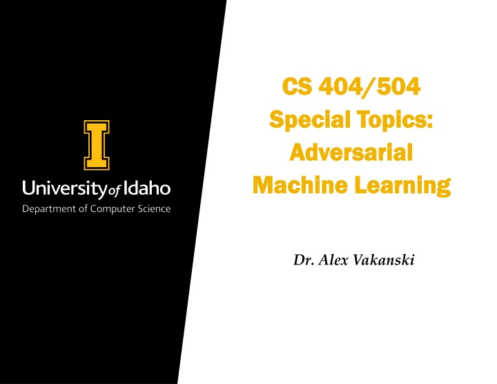 cs 404 504 cs 404 504 special topics special