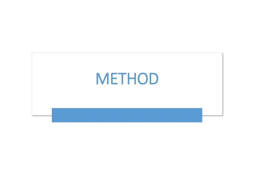 method method