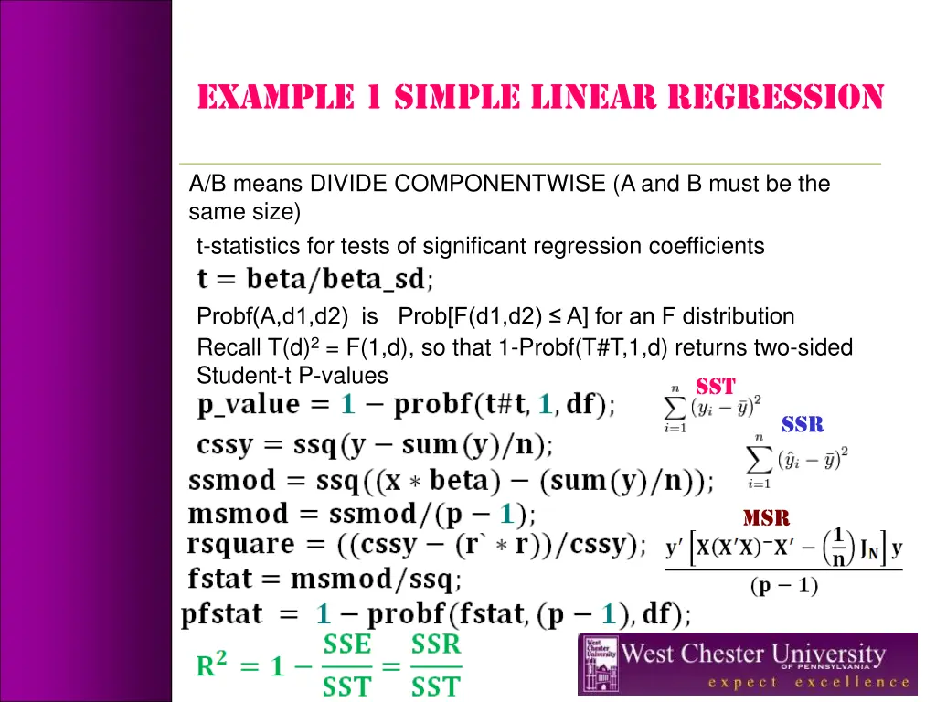 example 1 simple linear regression 2