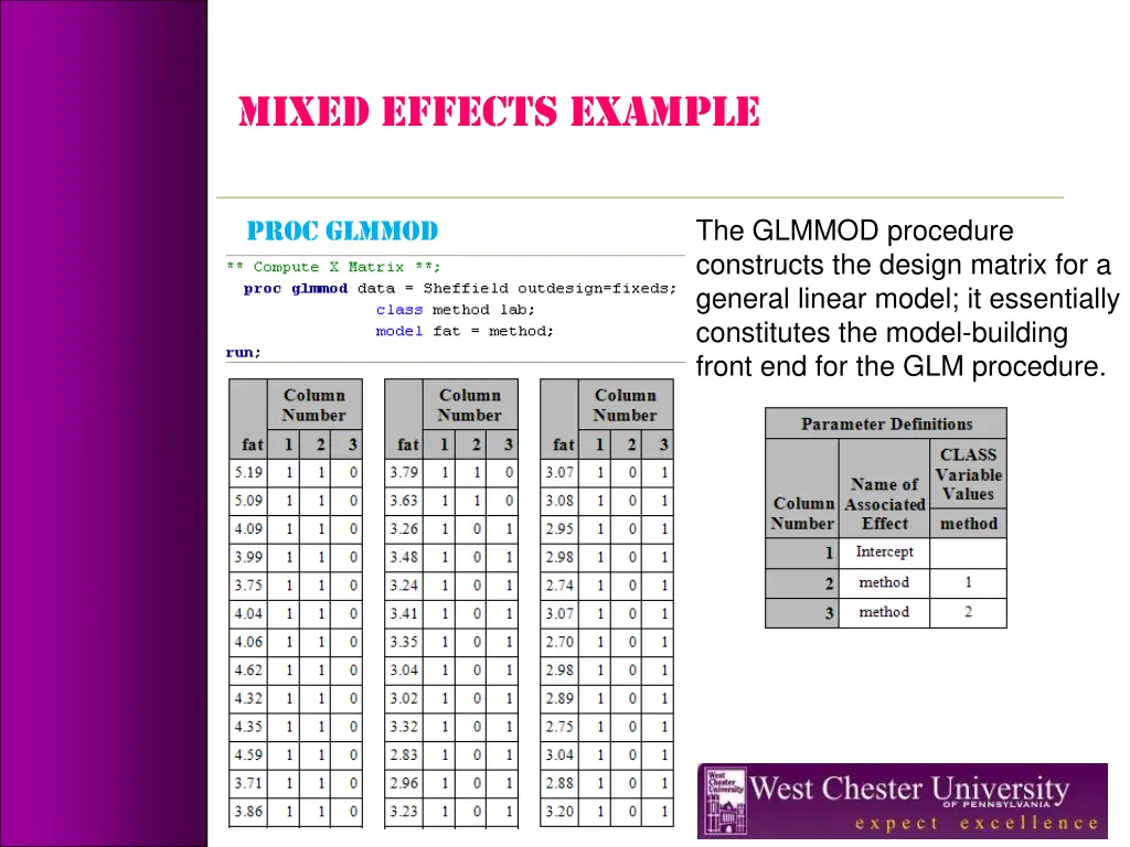 mixed effects example 1