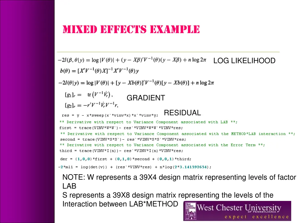 mixed effects example 6